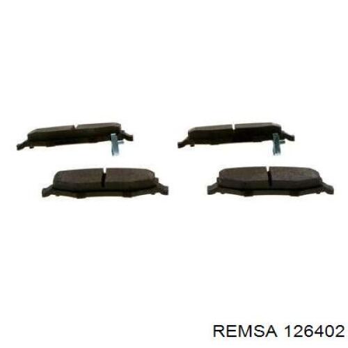Задні дискові колодки Remsa 126402