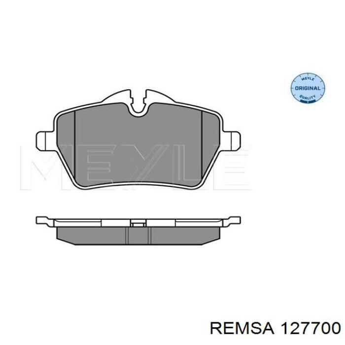 Гальмівні колодки Remsa 127700 ціна, від 31.42 USD