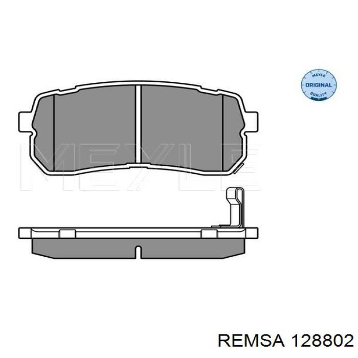 Купити 128802 Remsa Задні колодки