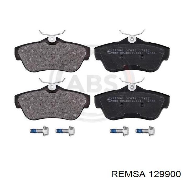 Задні дискові колодки Remsa 129900