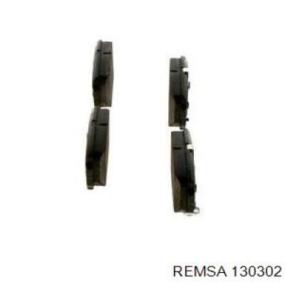 Задні гальмівні колодки 130302 Remsa