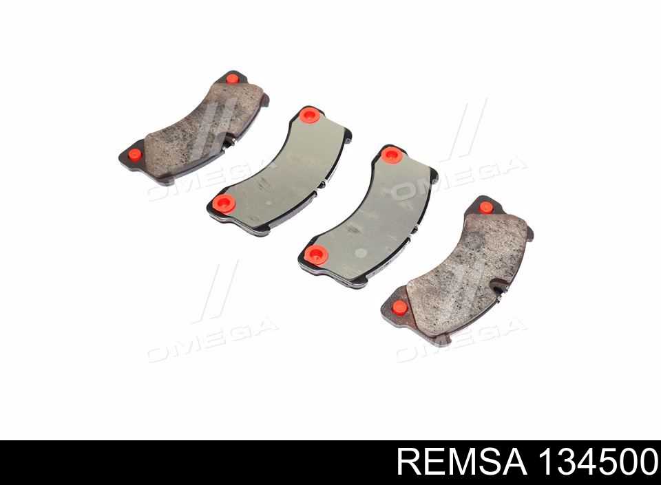 Гальмівні колодки Remsa 134500 ціна, від 53.04 USD