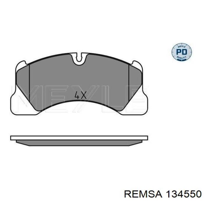 134550 Remsa Передні гальмівні колодки