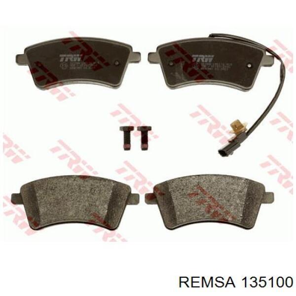 Тормозні колодки Remsa 135100