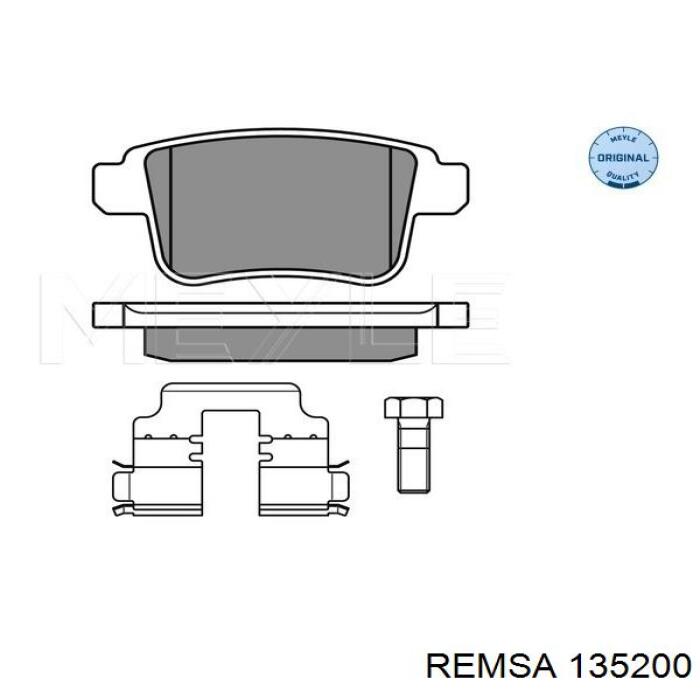 Купити 135200 Remsa Задні колодки