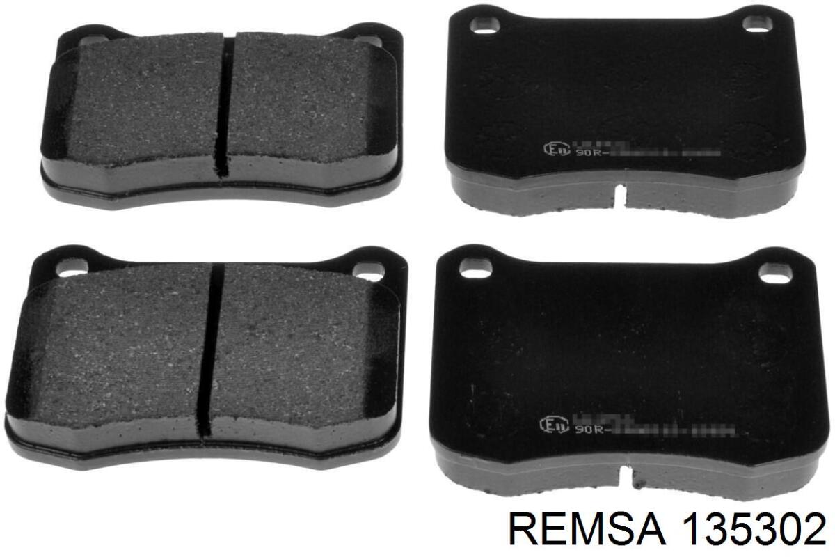 135302 Remsa колодки гальмові задні, дискові