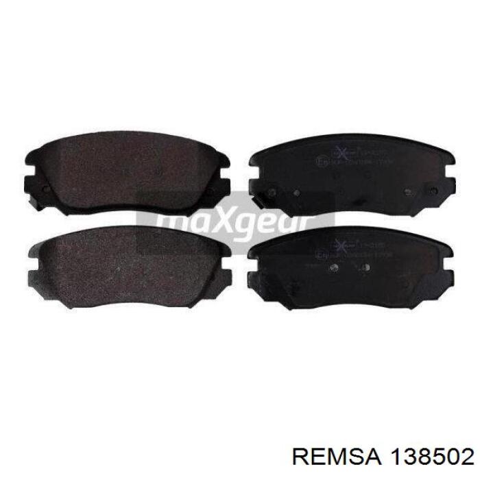 138502 Remsa колодки гальмівні передні, дискові