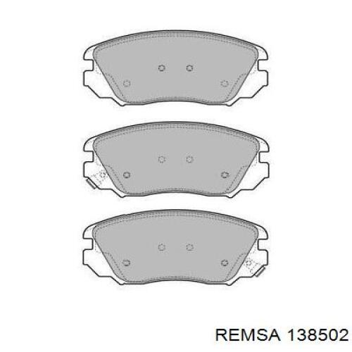 Гальмівні колодки Remsa 138502 ціна, від 27.29 USD