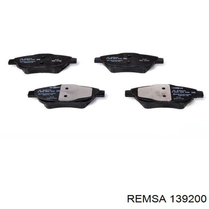 Гальмівні колодки Remsa 139200 ціна, від 30.22 USD