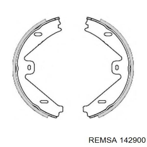 Задні дискові колодки Remsa 142900