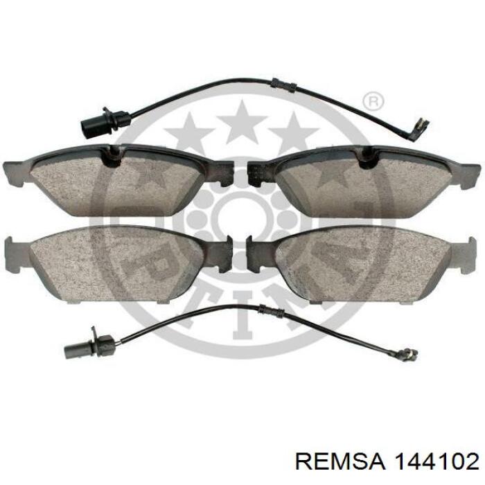 Гальмівні колодки Remsa 144102 ціна, від 36.06 USD