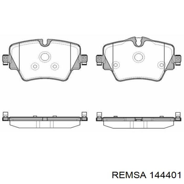 Тормозні колодки Remsa 144401