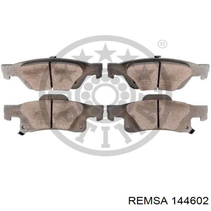 Задні гальмівні колодки Remsa 144602 ціна, від 27.81 USD
