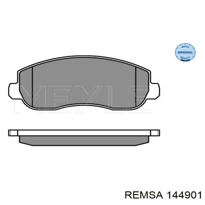 Купити 144901 Remsa Колодки гальмівні передні, дискові