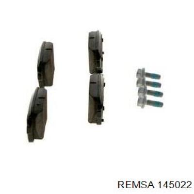 Задні гальмівні колодки 145022 Remsa