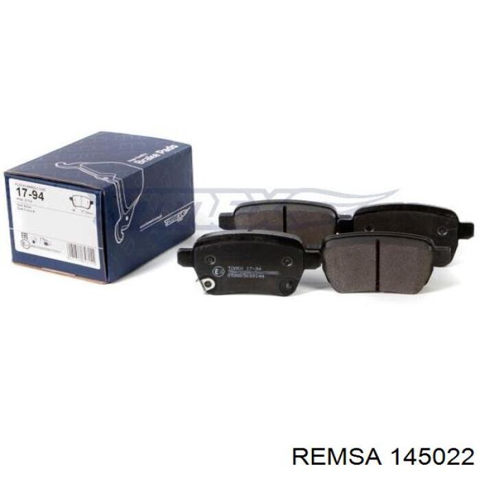 Задні дискові колодки Remsa 145022