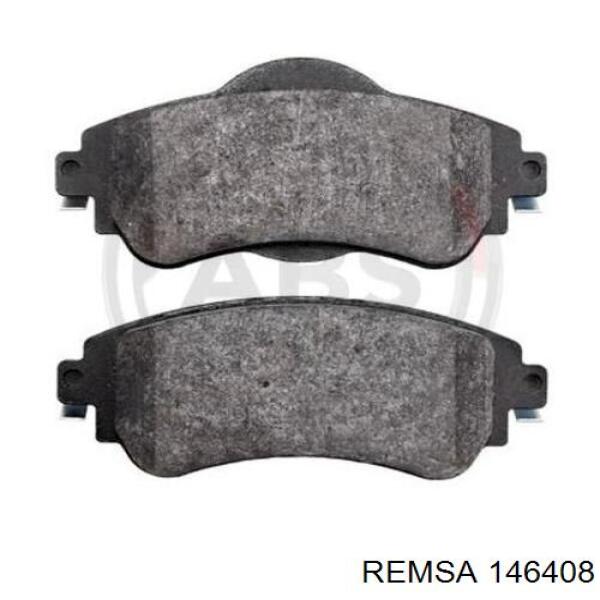 146408 Remsa колодки гальмівні передні, дискові