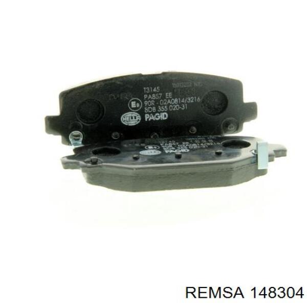 Задні дискові колодки Remsa 148304