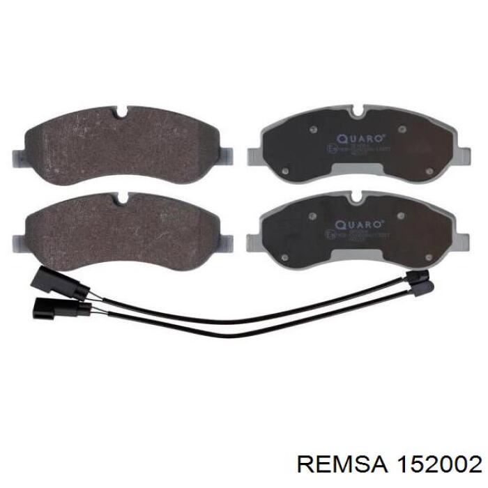 152002 Remsa колодки гальмівні передні, дискові