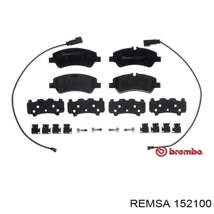 Задні гальмівні колодки Remsa 152100 ціна, від 21.44 USD