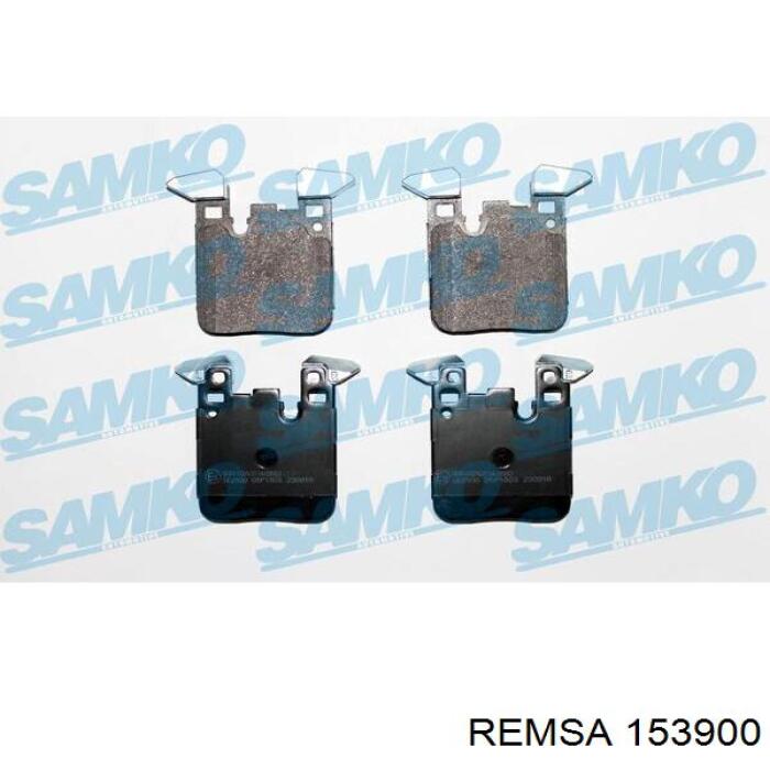 Задні гальмівні колодки Remsa 153900 ціна, від 58.82 USD