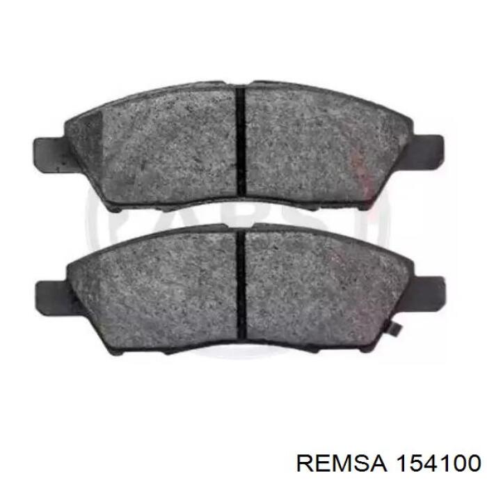 154100 Remsa Колодки гальмівні задні, дискові