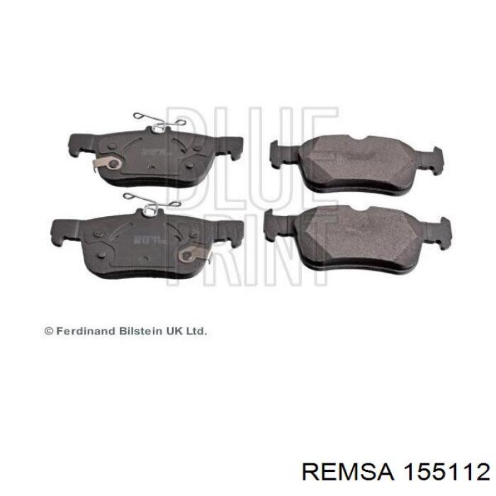 Купити 155112 Remsa Задні колодки