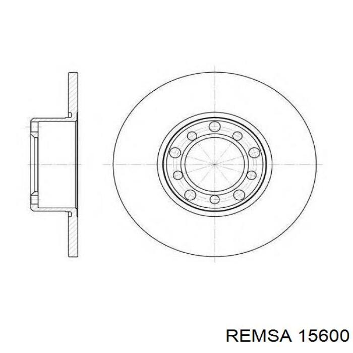 15600 Remsa колодки гальмівні передні, дискові