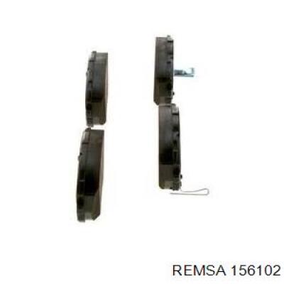 Передні тормозні колодки 156102 Remsa