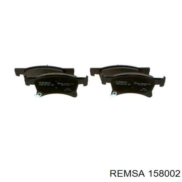 Передні тормозні колодки 158002 Remsa