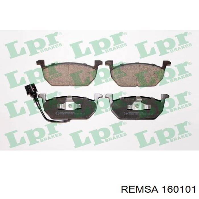Тормозні колодки Remsa 160101