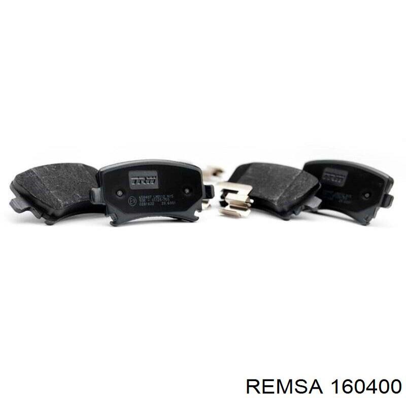 Гальмівні колодки Remsa 160400 ціна, від 37.34 USD
