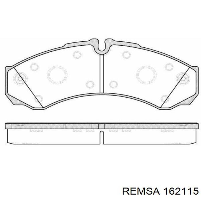 Задні гальмівні колодки 161793 Power Stop