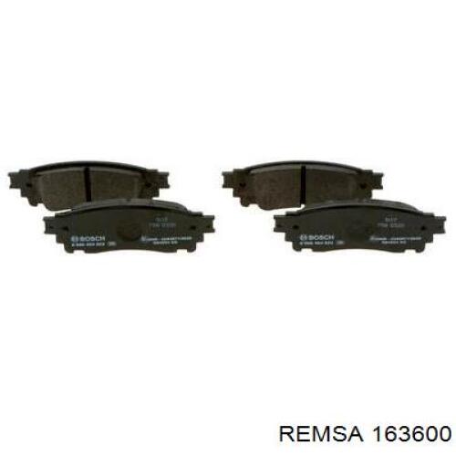 Задні гальмівні колодки Remsa 163600 ціна, від 23.78 USD