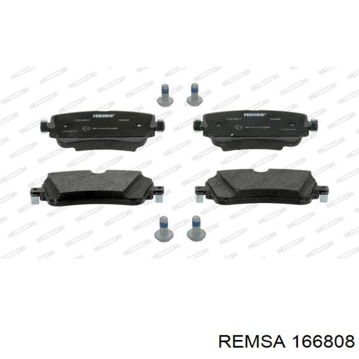 Купити 166808 Remsa Задні колодки