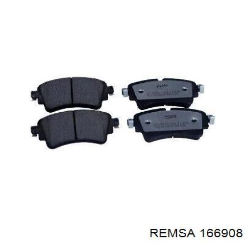 Задні гальмівні колодки Remsa 166908 ціна, від 26.23 USD