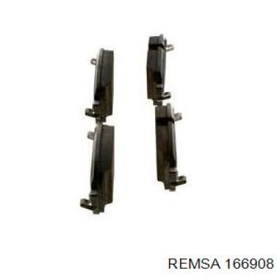 Купити 166908 Remsa Задні колодки