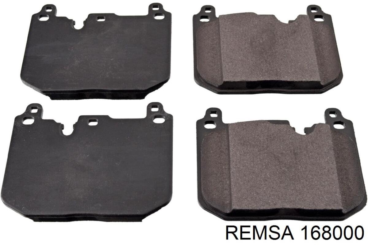 Гальмівні колодки Remsa 168000 ціна, від 32.16 USD