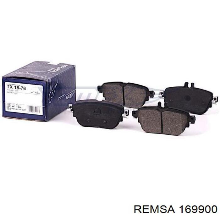 Тормозні колодки Remsa 169900