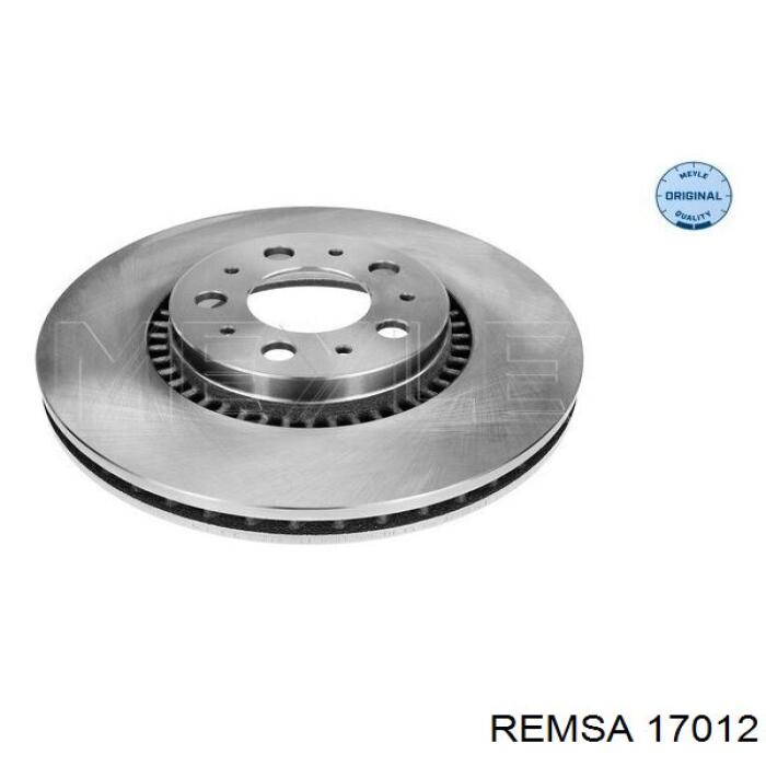 17012 Remsa колодки гальмівні передні, дискові