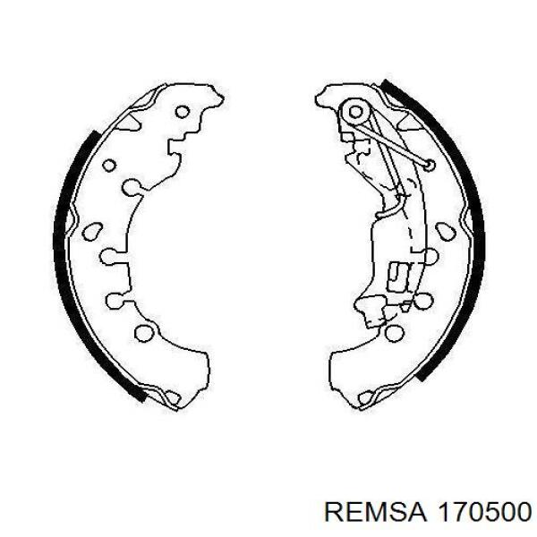 Передні тормозні колодки ADU174241 Blue Print