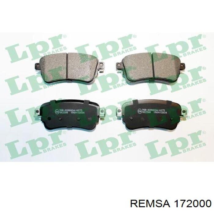 Задні гальмівні колодки Remsa 172000 ціна, від 24.32 USD