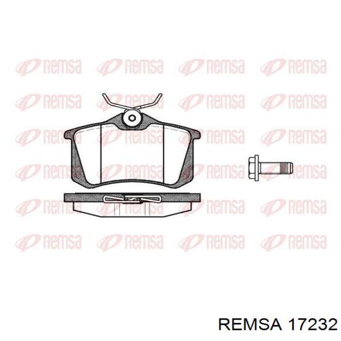 Гальмівні колодки Remsa 17232 ціна, від 26.20 USD