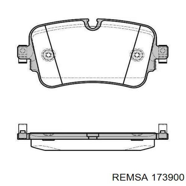 Задні гальмівні колодки TRW GDB2215 ціна, від 75.42 USD
