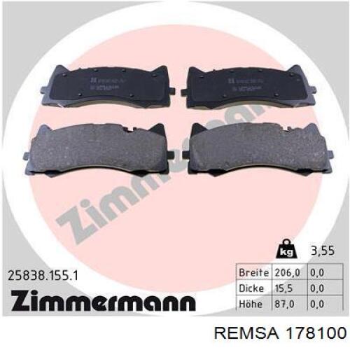 Гальмівні колодки Mercedes A0004209400 ціна, від 48.23 USD