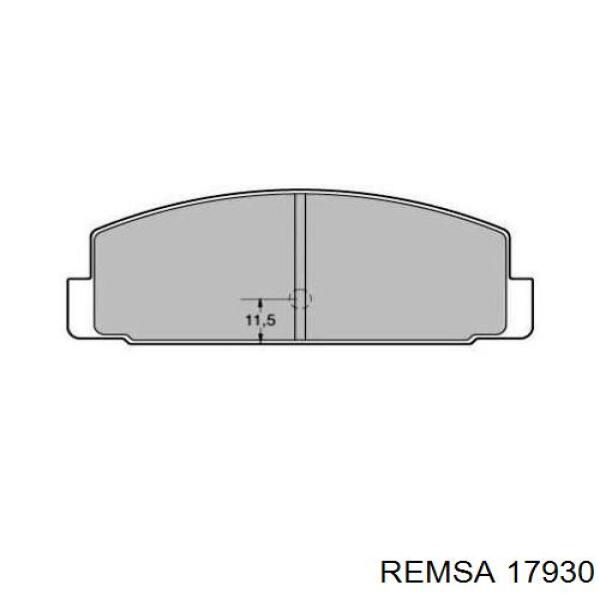 Задні гальмівні колодки Remsa 17930 ціна, від 17.84 USD