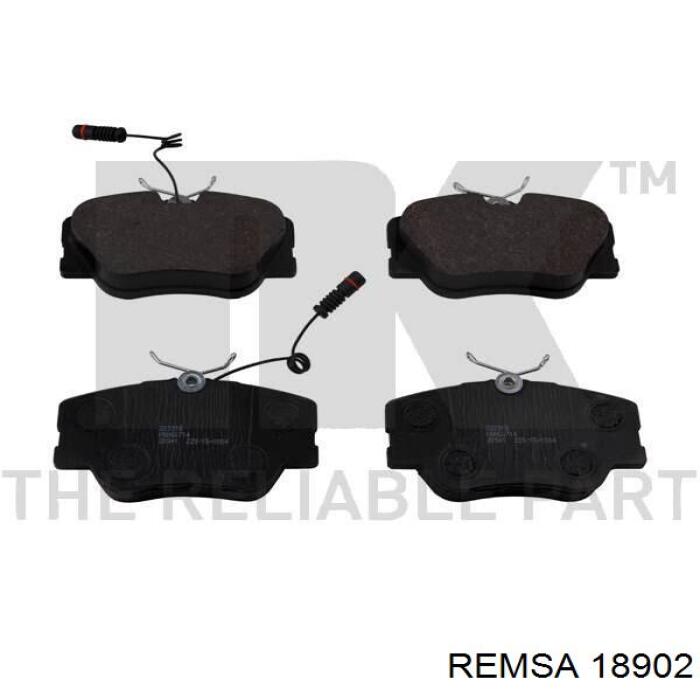 Тормозні колодки Remsa 18902