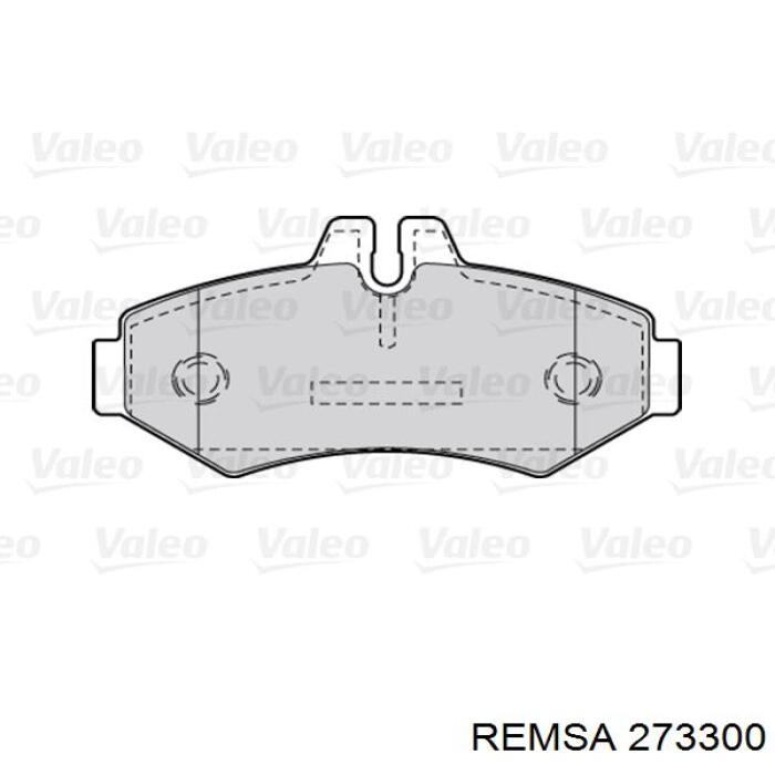 Купити 273300 Remsa Задні колодки