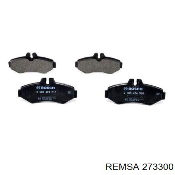 Задні гальмівні колодки Remsa 273300 ціна, від 19.00 USD