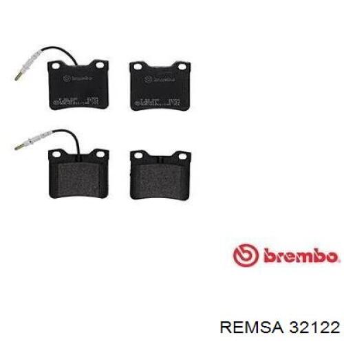 Задні гальмівні колодки Remsa 32122 ціна, від 14.56 USD